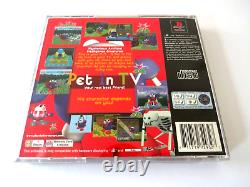 Pet in tv ps1 Rare PAL UK version Very Rare Playstation 1 One Game Complete