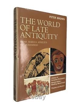 Peter Brown VERY RARE! THE WORLD OF LATE ANTIQUITY 1st Edition/1st Printing HC