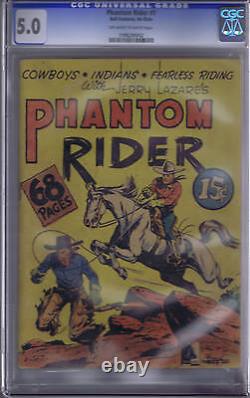 Phantom Rider #1 Bell Features, CGC 5.0 (VERY GOOD/FINE) RARE CANADIAN EDITION