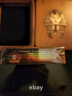 Pharoah Playing Cards Very Rare Foil Display Box Edition Bicycle USPCC