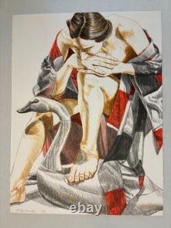 Philip Pearlstein S/N print Very Rare edition 100