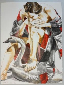 Philip Pearlstein S/N print Very Rare edition 100