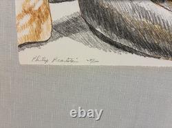 Philip Pearlstein S/N print Very Rare edition 100