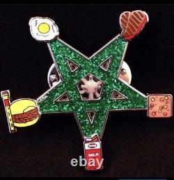 Phish Harpua MSG 97 Pentagram Lapel Pin -Sold out -Very Rare Limited Edition 100