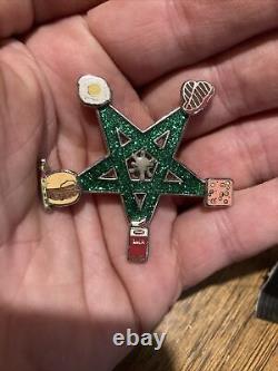Phish Harpua MSG 97 Pentagram Lapel Pin -Sold out -Very Rare Limited Edition 100