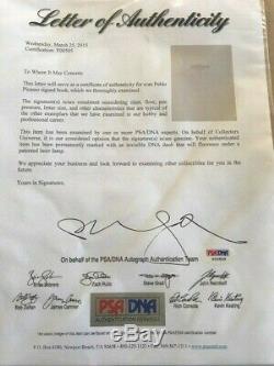 Picasso The Recent Years First Edition Psa/dna Signed By Picasso Very Rare