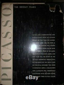 Picasso The Recent Years First Edition Psa/dna Signed By Picasso Very Rare