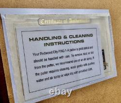 Ping 50TH Anniversary 1-A Limited Edition 24k Gold Plated 600/1000 VERY RARE