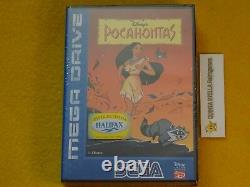 Pocahontas Sega Mega Drive MD Pal Version New Very Rare Top Rare Game Disney's