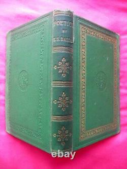 Poetics by E. S. Dallas (1852) First edition VERY RARE