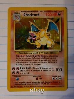 Pokemon Base Set 4/102 Shadowless 1st edition Charizard very rare