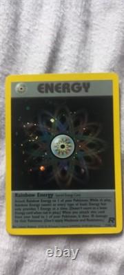Pokemon Rainbow Energy Holo very rare pokemon card