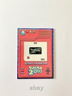 Pokemon The Movie 2000 Authentic VERY RARE Lugia Film Frame