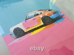 Porsche 75th Anniversary Limited Edition Poster Very Rare