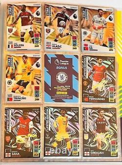 Premier League Adrenalyn XL 2021 2022 BASE SET & ALL 33 LTD EDITIONS VERY RARE