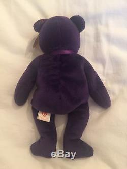 Princess Diana Ty Beanie Baby, very rare and in excellent Condition 1ST EDITION