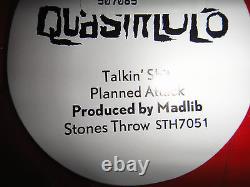 Quasimoto Talkin Shit Die Cut Picture Disc Green Quas Version Very Rare