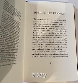 RARE 1980 The Prince Machiavelli EASTON PRESS Very Good LEATHER Ltd. Edition