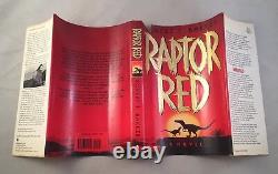 Raptor Red-Robert T. Bakker-SIGNED! -INSCRIBED! -TRUE First/1st Edition-VERY RARE