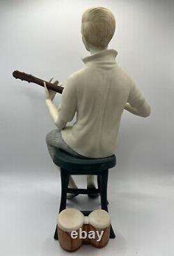 Rare! Cybis Folk Singer A Very Rare And Old Piece, Limited Edition #86, 12.5