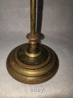 Rare Downers Mineral Sperm Oil Lamp Wm Carleton Student Lamp Version Very Rare