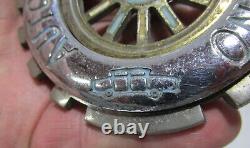 Rare Last Edition Automovil Club Argentina Original Grille Badge, Very Good