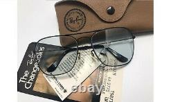 Ray Ban Caravan Black Vintage Bausch and Lomb Edition 58mm Sunglasses Very Rare