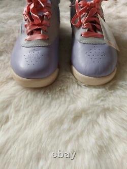 Reebok Freestyle Hi 25th Anniversary Edition Trainers UK 8 Very Rare Colours