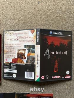 Resident Evil 4 -GameCube With Rare Limited Evil Edition Case PAL VERY RARE