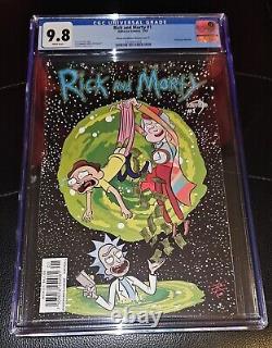 Rick and Morty #1 KAMITE Variant CGC 9.8 Very Rare Colas Cover