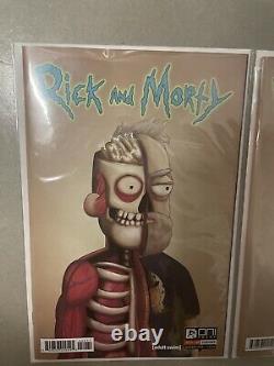 Rick and Morty #50 Dan & Justin variant covers very rare
