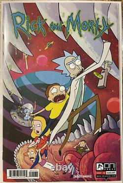 Rick and Morty Comic #1 First Print 2015 VERY RARE Bridge City Exclusive Variant