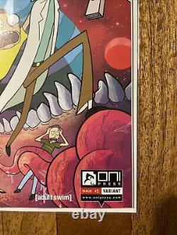 Rick and Morty Comic #1 First Print 2015 VERY RARE Bridge City Exclusive Variant