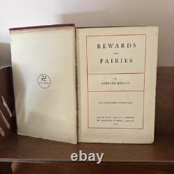 Rudyard Kipling / Rewards And Fairies 1st Edition 1910. Illustrated Very Rare