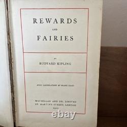 Rudyard Kipling / Rewards And Fairies 1st Edition 1910. Illustrated Very Rare