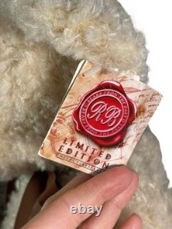 Russ Berrie Farrington Bear Limited Edition Signed Paw VERY RARE Retired W Tag