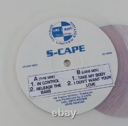 S-CAPE In Control Very Rare Limited Edition 1993 Clear Vinyl House Music 12