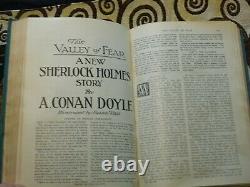 SHERLOCK HOLMES 1ST EDITION. THE VALLEY OF FEAR VOL XLIX Printed 1915 VERY RARE