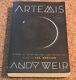 Signed Artemis By Andy Weir Uncorrected Proof Advance Reader's Edition Very Rare