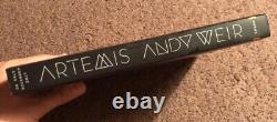 SIGNED Artemis by Andy Weir Uncorrected Proof Advance Reader's Edition VERY RARE