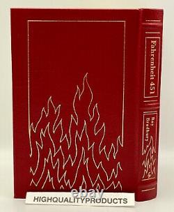 SIGNED Easton Press FAHRENHEIT 451 Collectors VINTAGE LIMITED Edition VERY RARE