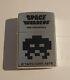 Space Invaders 20th Anniversary Limited Edition Zippo Lighter C. 1998, Very Rare