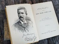 STANLEY AND HIS HEROIC RELIEF OF EMIN PASHA very rare 1st Edition 1890 EP Scott
