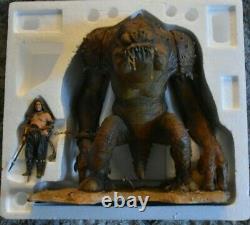 STAR WARS GENTLE GIANT LIMITED EDITION RANCOR STATUE with Handler VERY RARE ROTJ