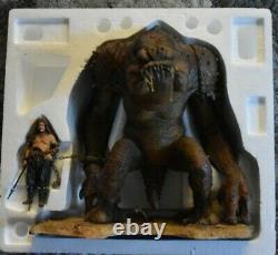 STAR WARS GENTLE GIANT LIMITED EDITION RANCOR STATUE with Handler VERY RARE ROTJ