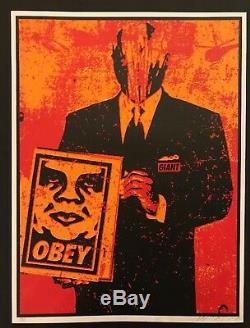 SUIT Shepard Fairey Signed/Numbered VERY RARE First Edition -1999