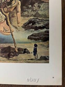 Salvador Dali Spectre De La Libido Limited Edition Lithograph 1957 Very Rare