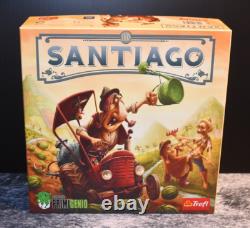 Santiago Board Game (Very Rare) Polish Edition English Rules VG+