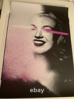 Scarce CHRIS BOYLE 2020 VisionVERY RARE EDITION Of 10 PRINT Monroe, Light Saber
