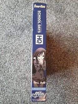 School Days HQ Collectors Edition PC VERY RARE